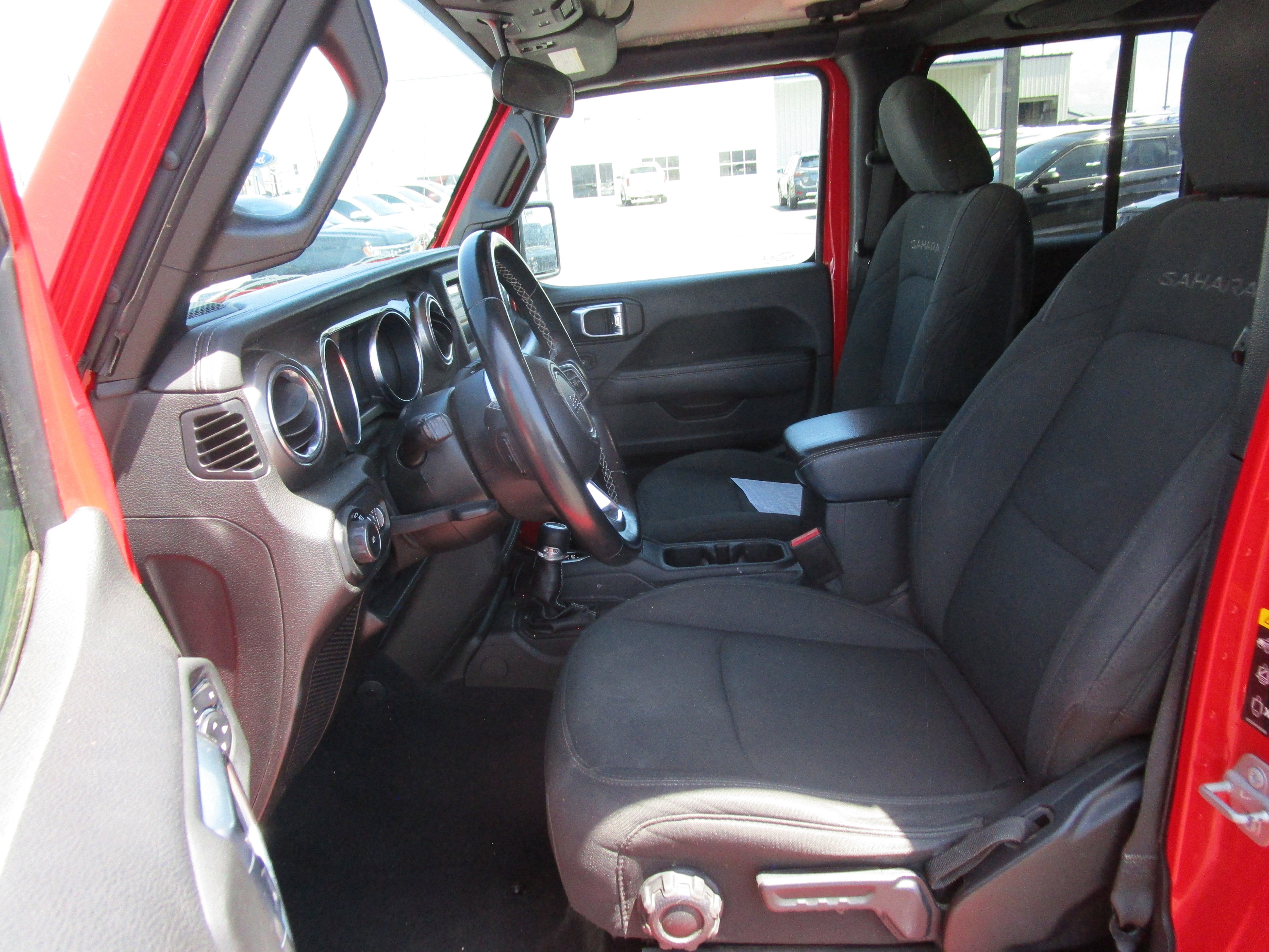 2021 Jeep Wrangler — interior view