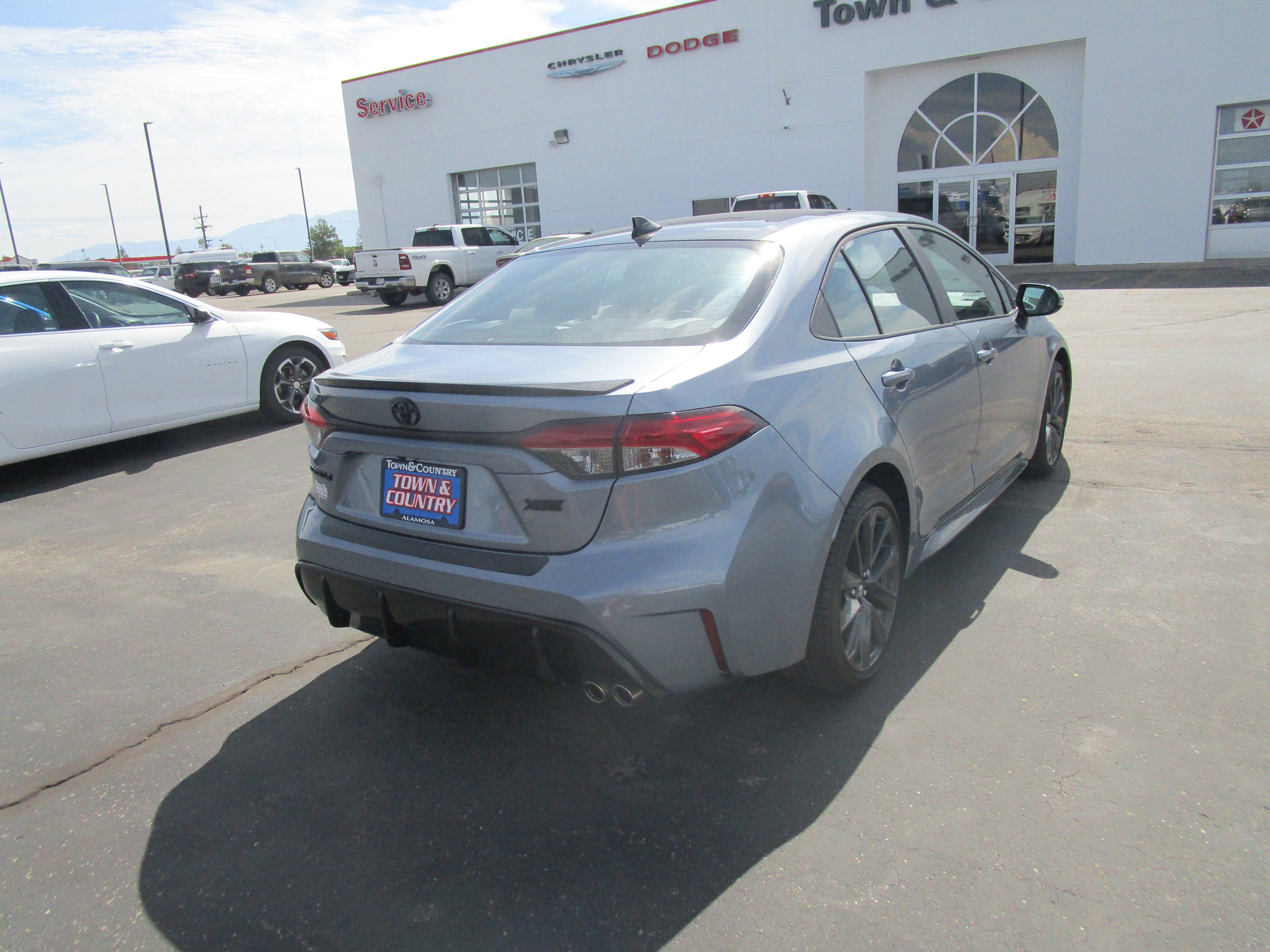 2024 Toyota Corolla — rear three-quarter view